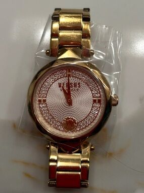 Versus Versace Gold-Tone Women's Watch